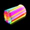 100 Pcs 8" Glowsticks, Bracelets Necklaces, Glow in the Dark Party Favors, Easter, Christmas, Halloween Supplies Pack, Football Party Supplies